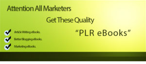 PLR eBooks with Resell Rights